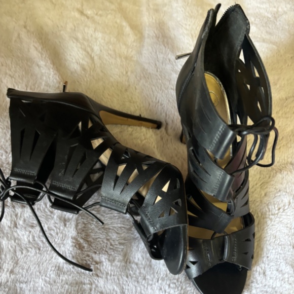 Jessica Simpson Emelia lace up heels - Picture 2 of 5